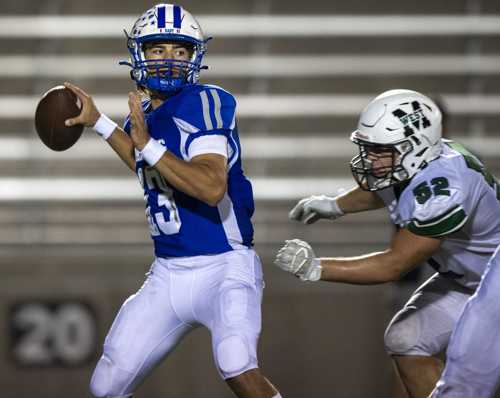 Millard West vs. Lincoln East, 9.30